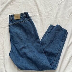 Lee Dark Blue Relaxed Jeans 32 waist x27 inseam